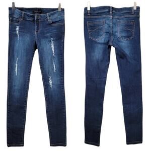 Black Hearts Brigade Distressed Skinny Denim Jeans